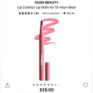 HUDA BEAUTY Lip Contour in Rosewood
